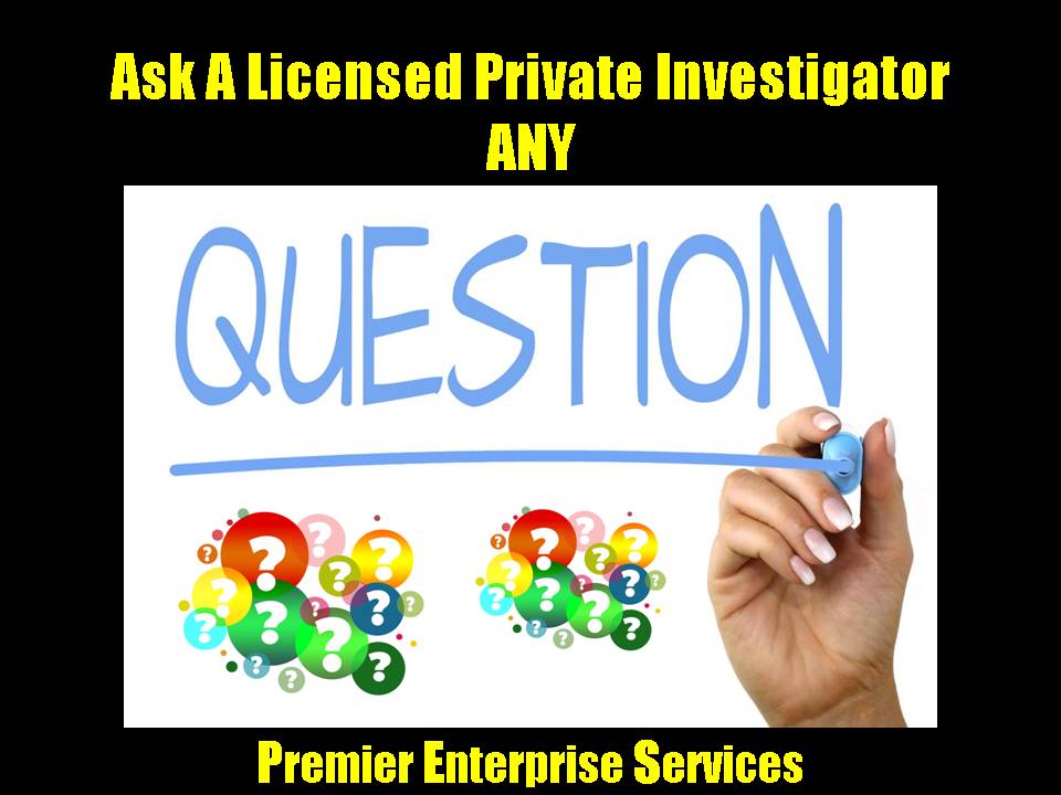 Ask a NJ Private Investigator a Question